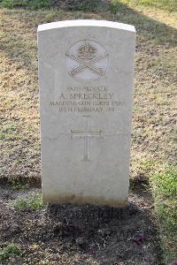 Ismailia War Memorial Cemetery - Spreckley, A